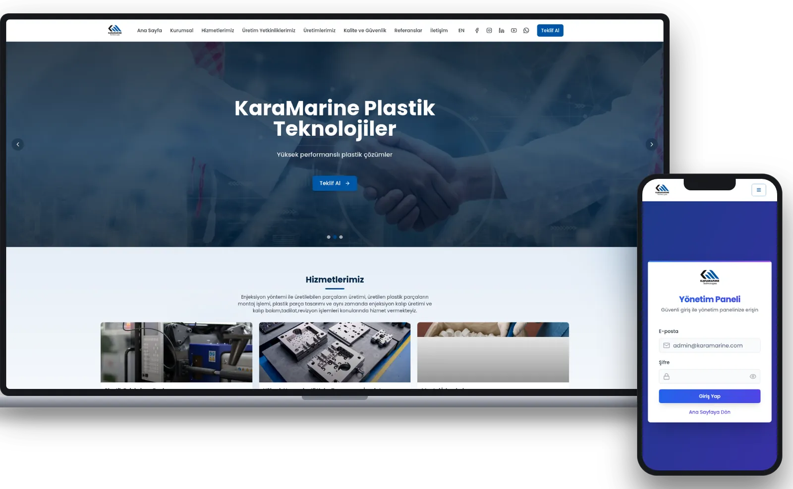 Endüstriyel Üretim Platformu — TUCO